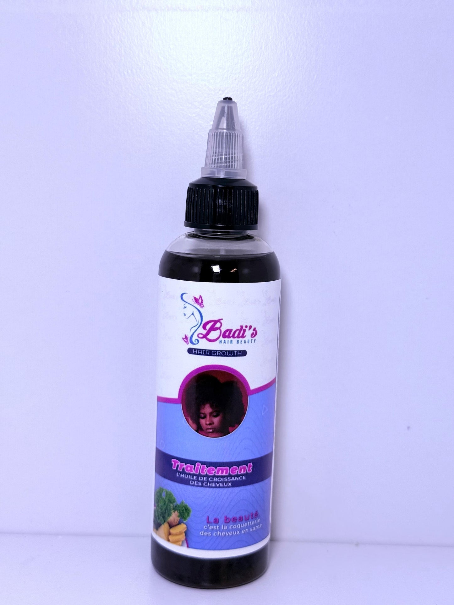 L’huile acti pousse kids Badi’s Kids Hair Growth Oil – 4oz