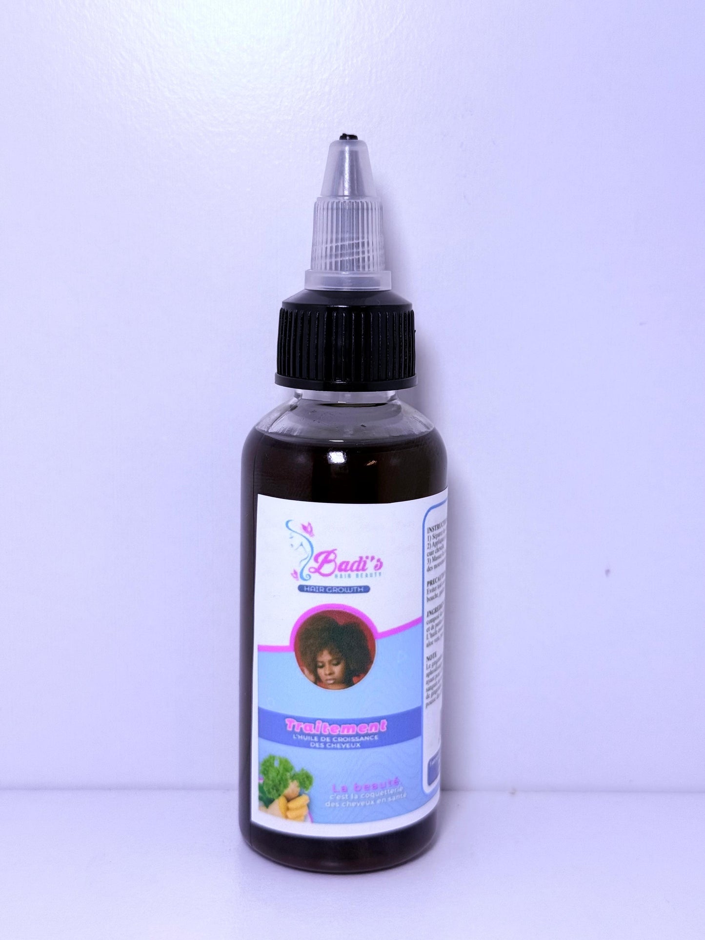 L’huile acti pousse 2 oz